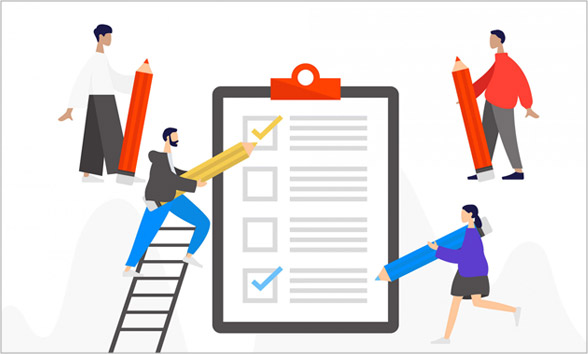 The overall service is divided into 7  nodes acceptance standard  system：