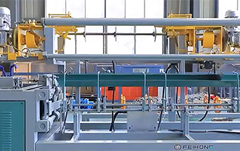 Feihong chain link fence machine