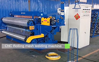 roll mesh welding machine