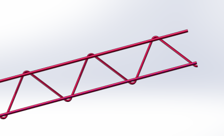 Fully Automatic Lattice Girder Production Line