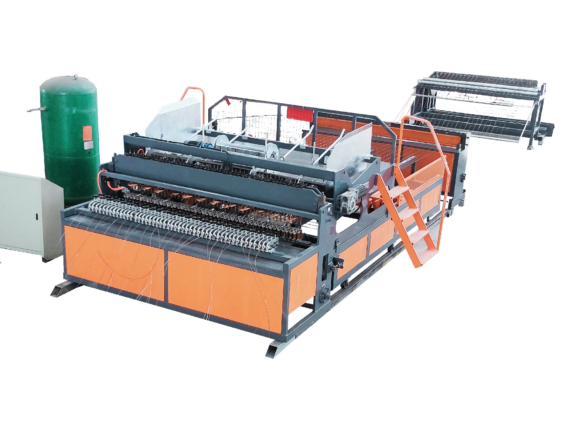 Mesh welding rolling machine