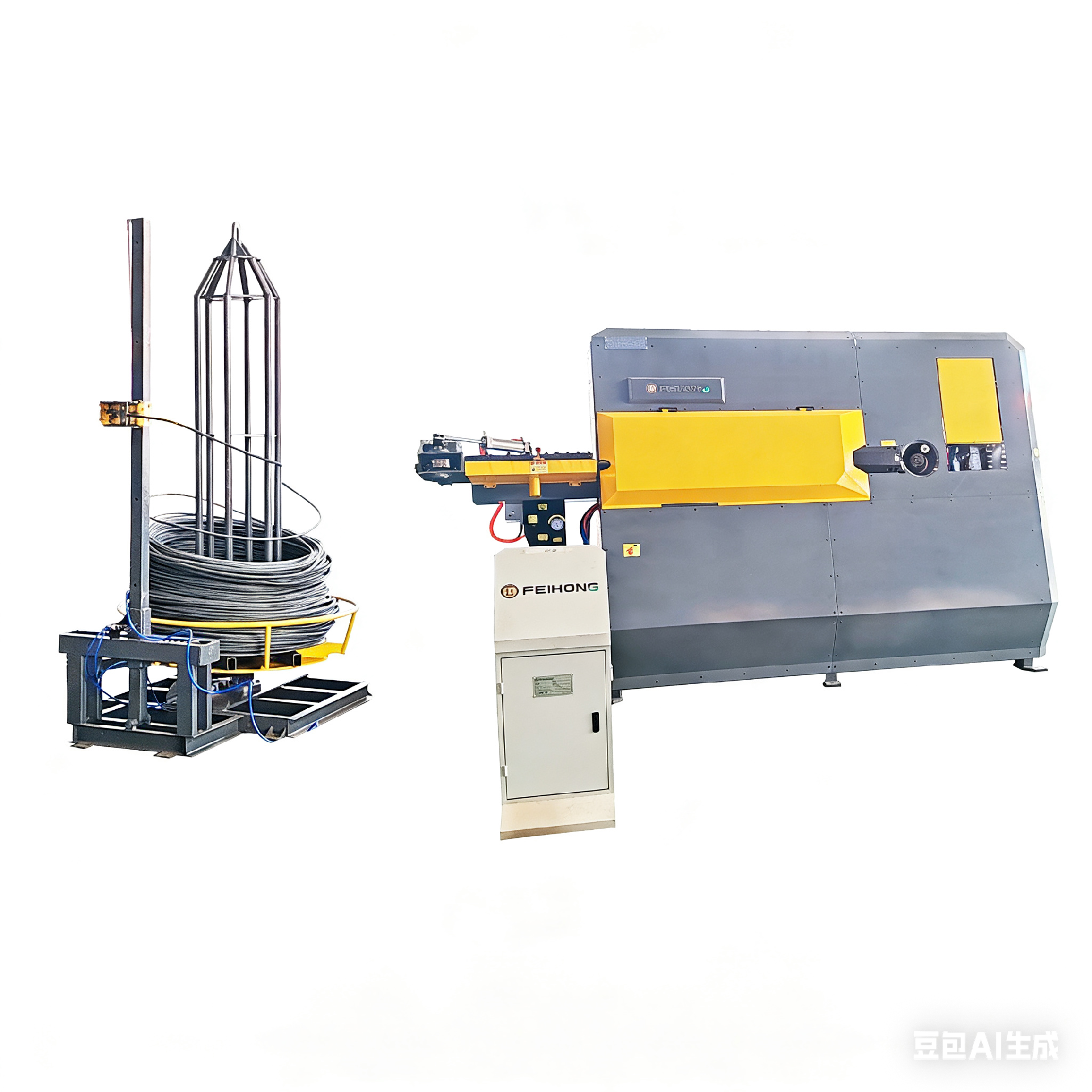 FHG12-3D 3D Automatic Stirrup Bender (for coil wire)	