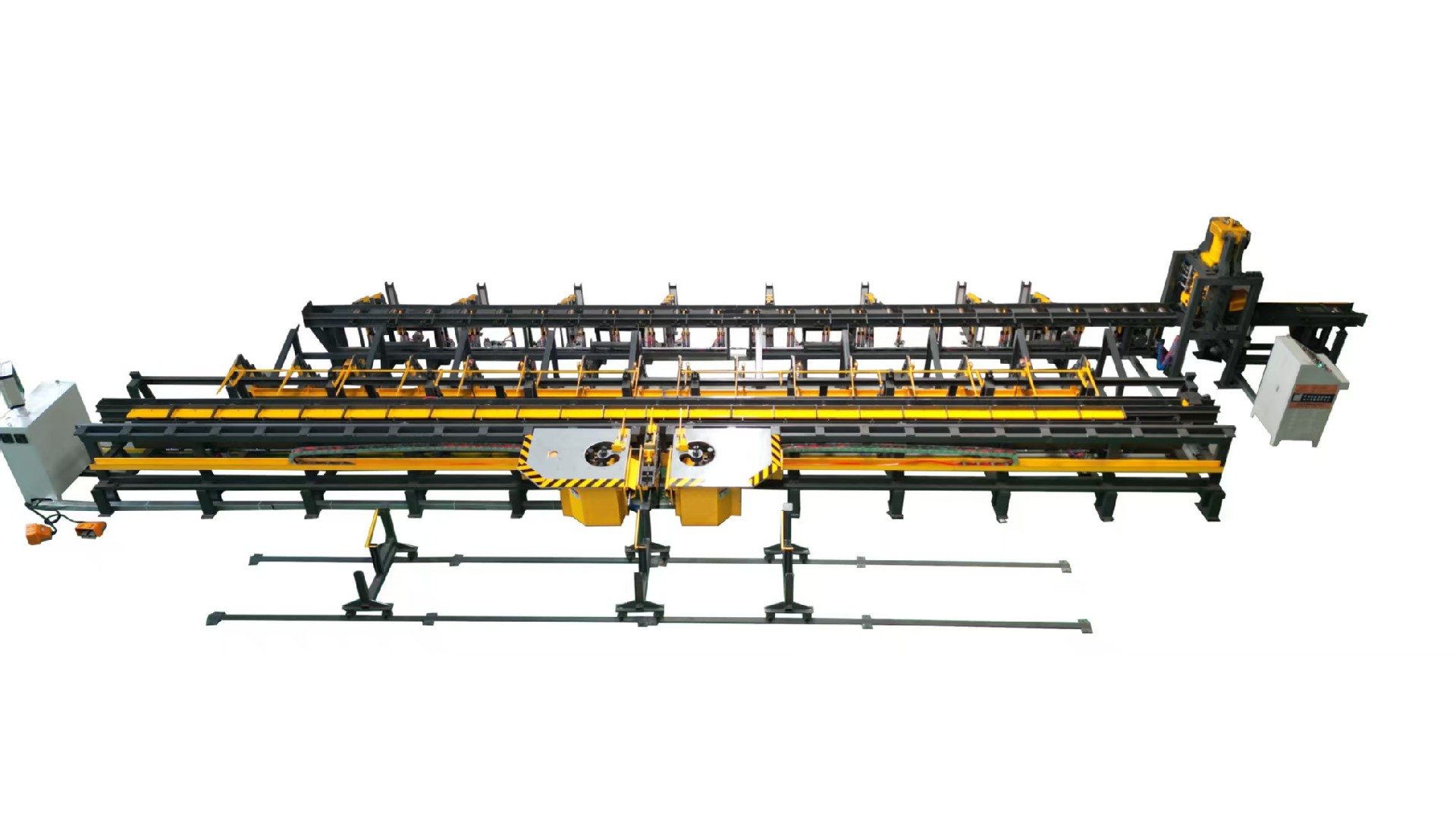 Fully Automatic Rebar Shearing And Bending Line	